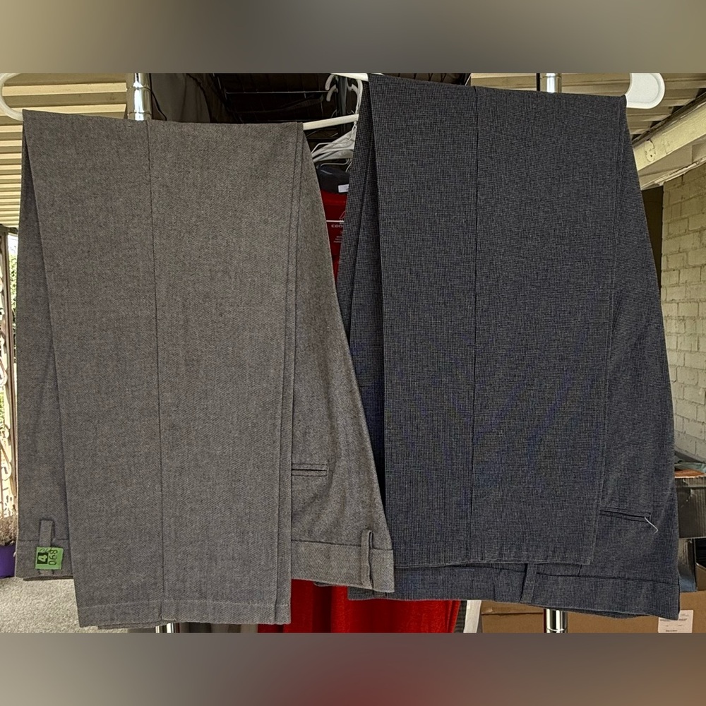 Dockers Gray and Dark Blue Gray Trousers